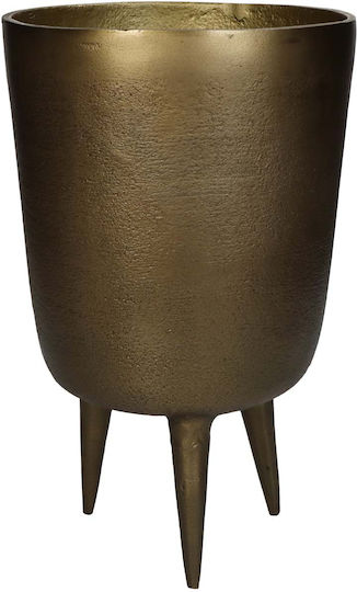 JK Home Decoration Саксия Алуминий Златист