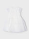Children's Dress Short Sleeve Tulle Ecru
