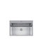 Geman Drop-In Spüle Inox B76xT50cm Silber