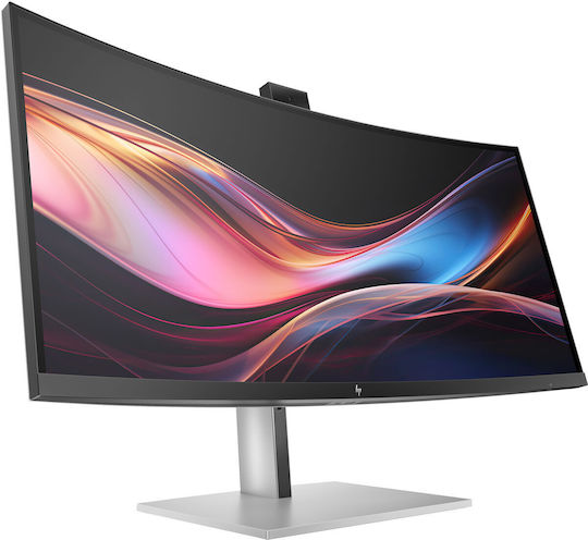734pm Series 7 Pro Ултраширок IPS Curved Монитор 34" QHD 3440x1440 с Време на реакция 5ms GTG Сребрист