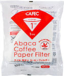 Cafec Coffee Paper Filter 100pcs