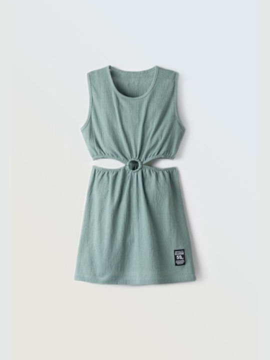 Evita Children's Dress Mint