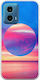 Sky Sea Motorola Moto G34 5g Flexible TPU Transparent Silicone