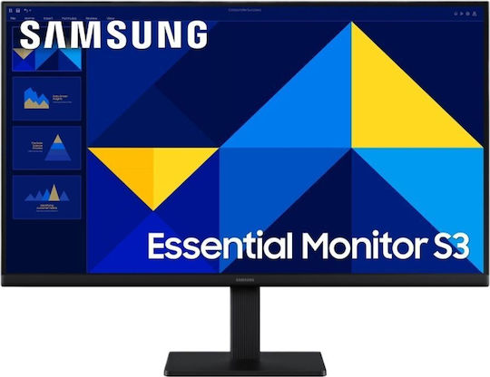 Samsung Essential S3 S30GD IPS Монитор 24" FHD 1920x1080 с Време за Реакция 5мс GTG