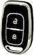 Protective TPU Key Case for Renault Dacia Type 2 Buttons