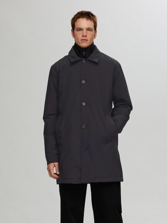 Selected Men's Coat Black