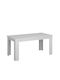 Erden Tisch Küche Holz Weiß 160x80x75.1cm