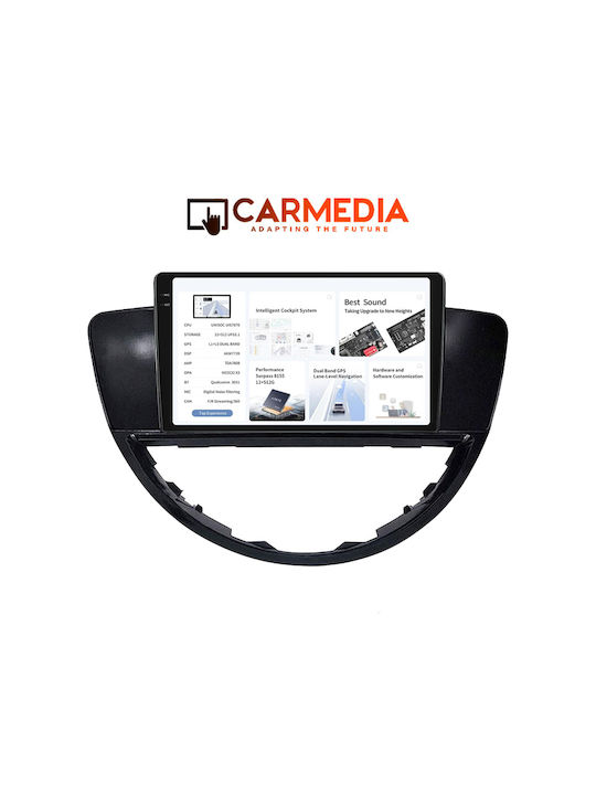 Carmedia Auto-Audiosystem für Subaru Tribeca 2007-2014 (Bluetooth/USB/AUX/WiFi/GPS/Apple-Carplay/Android-Auto) mit Touchscreen 9.5"