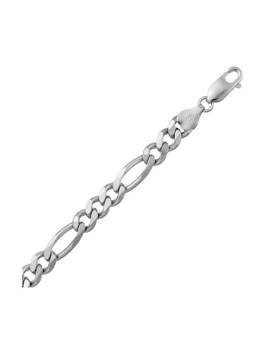 Croma Catene Silver Chain Neck Wide Thickness 6.72mm and Length 70cm