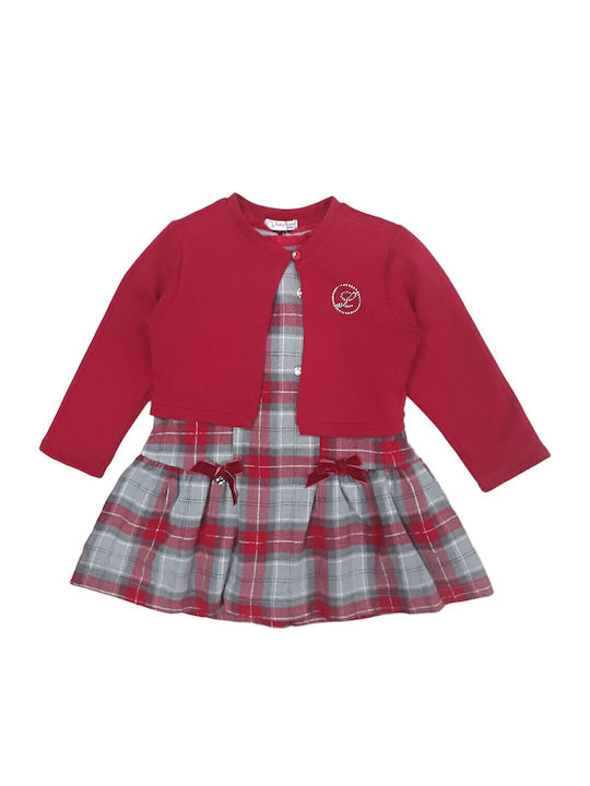 Domina Children's Dress Red