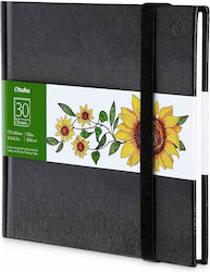 Ohuhu Marker Sketchbook 17,5 X 16 Cm Σκληρό Εξώφυλλο Λάστιχο