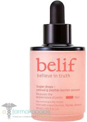 Belif Super Drops Retinol & Peptide Barrier Moisturizing Serum Face with Retinol & Peptides for Firming 30ml Belif Super Drops Retinol & Peptide Barrier Moisturizing Serum Face with Retinol & Peptides for Firming 30ml