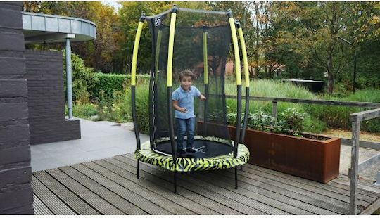 Exit Toys Outdoor Trampoline 140cm with Net & Ladder