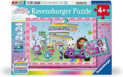 Kids Puzzle 2x24 Pieces Gabby at the Party