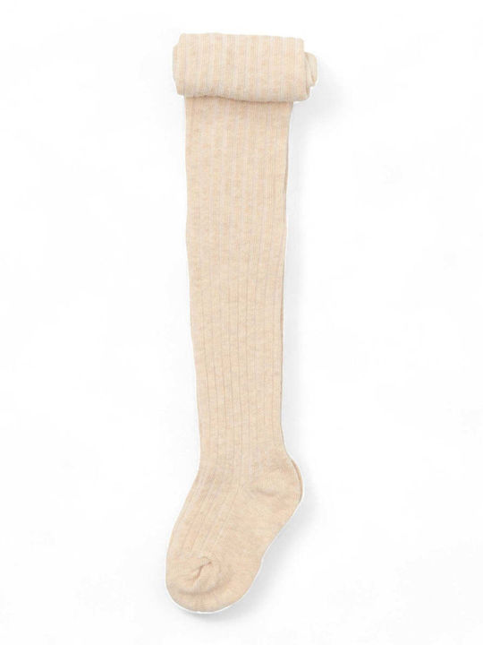 Little Dutch Kids Tights Sand No 2 62/74