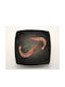 Rectangular Handmade Ceramic Shrimp Platter 26cm