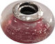 Kalliopisilver Silver 925 Symbol Charm Red White Murano Glass D173