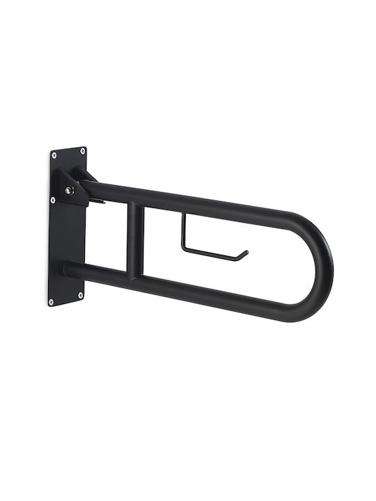 Gedy Reclining Bathroom Grab Bar Black