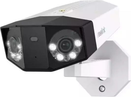 Reolink DUO Series P750 IP Dual Surveillance Camera 8K Waterproof with Two-Way Communication and 2.8mm Gray Lens