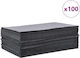 Oil Absorbent Pads 100 Pieces Grey 40x50 cm 4104710