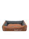 Woofmoda Πουφ Κρεβάτι Σκύλου Πορτοκαλί 37x32εκ.
