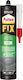 Henkel Pattex Fix Decor Mounting Adhesive Σφραγιστική Σιλικόνη Ξύλου 380gr