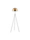 Opviq Floor Lamp H170xW50cm. with Socket for Bulb E27 Black