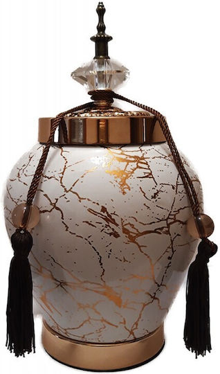Inart Decorative Vase Multicolour 18x18x34cm