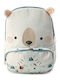 Sassi Junior Bear Bear School Bag Backpack Kindergarten with Water Bottle Holder