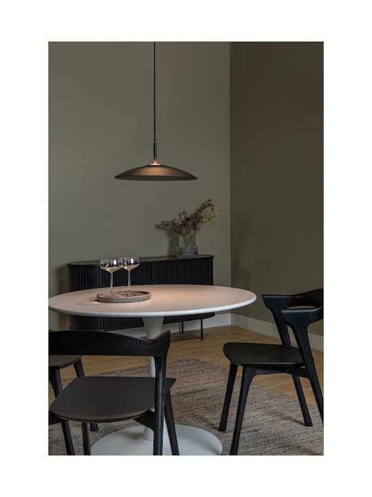 Lucide Lightning Menga Pendant Light Gray 40x40cm