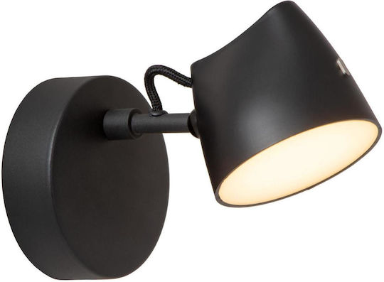Lucide Lightning Milne Lamp Wall Black