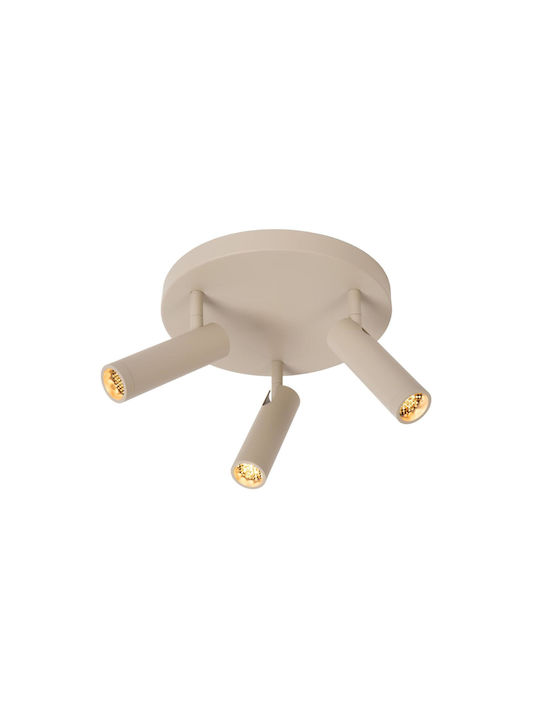 Lucide Lightning Grado Triple Spot with Socket ...
