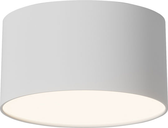 Gekas Deckenleuchte Weiß mit Integrierter LED