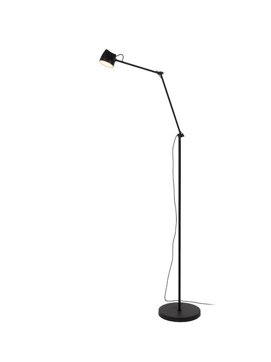 Lucide Lightning Milne Lampa de podea LED cu Lumină Alb Cald Negru