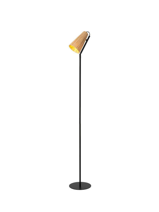 Lucide Lightning Bensen Lampa de podea cu Soclu pentru Bec E14 Bej