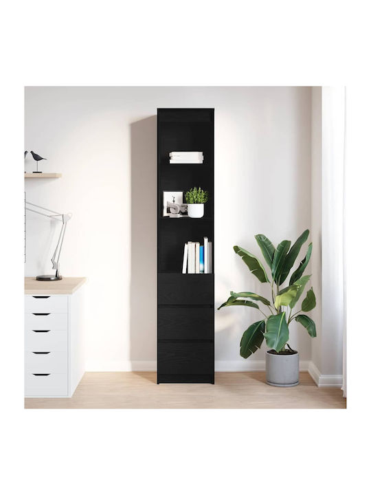 Етажерка Black Oak, Black 37.5x35x180см.