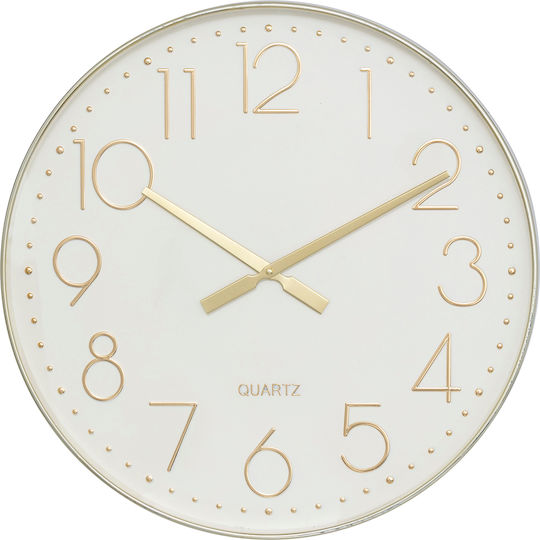 Atmosphera Wall Clock White Ø51cm