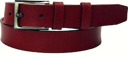 Women Weakness Herren Gürtel Leder Burgundisch Women Weakness Herren Gürtel Leder Burgundisch