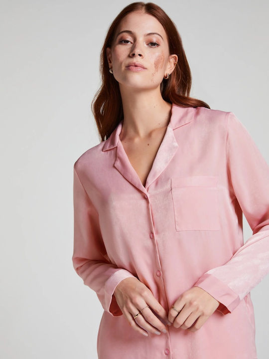 Hunkemöller Winter Women's Pyjama Top Silver Pink