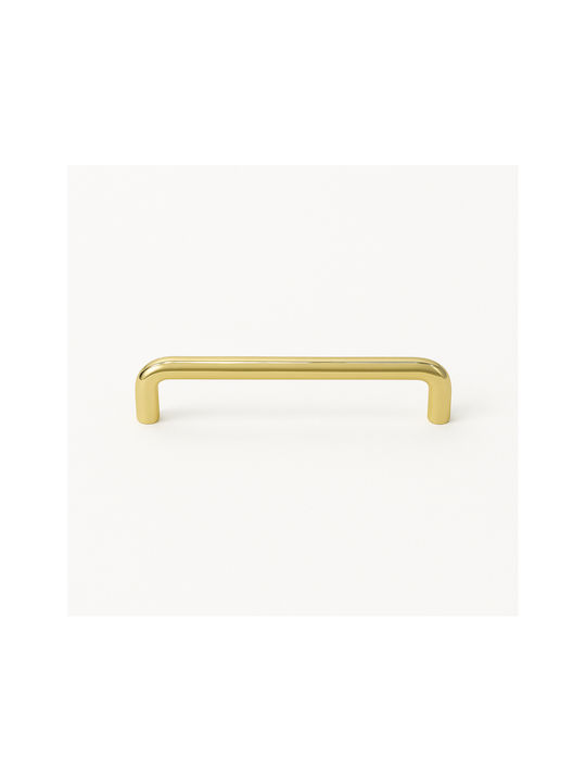 Handle Furniture made of Metallic Golden with Center Distance 96mm 17236/96 1pcs