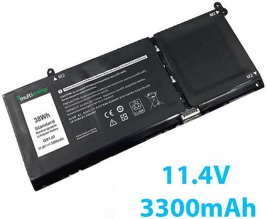Dell Compatible Battery for Dell Inspiron / Vostro Inspiron 5310, 5410, 3510, 3511, 3515, 5510, 5415, 5515, Vostro 3510, 3511 with 3300mAh