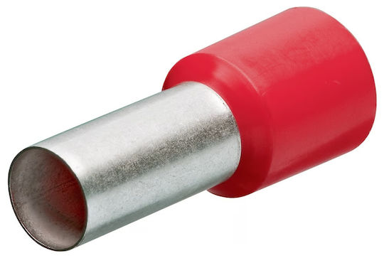 Knipex Ακροδέκτες Ακροχιτώνια με Μόνωση Κόκκινο (97 99 337) σε σετ των 100τμχ