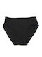 Hochtailliert Damen Slip Black