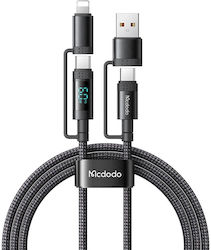 Mcdodo USB към Lightning / Type-C Multi-port Кабел 1.2м 072288