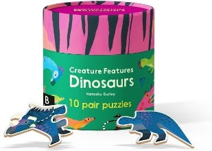 Creature Features Dinosaurs A Pair Puzzle Natasha Durley