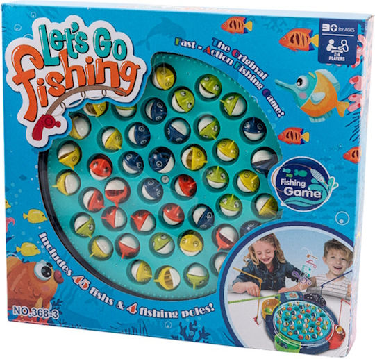 Gounaridis Toys Interactive Fishing Game (Various Designs/Assortment of Designs) 1pc
