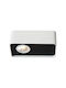 Lucide Lightning Angular Μονό LED Σποτ σε Λευκό Χρώμα