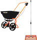 Rotary Spreader & 50cm Lawn Leveller Orange