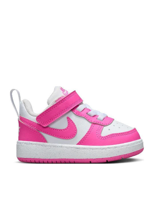Nike Court Borough Παιδικά Sneakers Λευκά DV5458-123