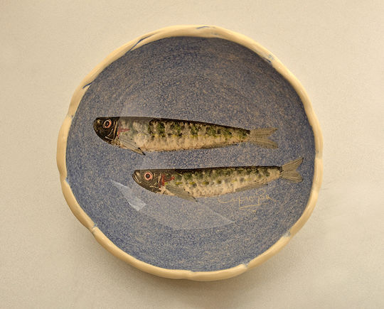 Decorative Bowl Gray 15x15cm